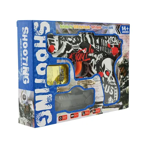 Пистолет, стреляет гелевыми пулями (в ассортименте) - фото 2