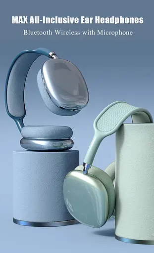 Бездротові навушники HOCO W35 Air Triumph BT headset Blue - фото 2