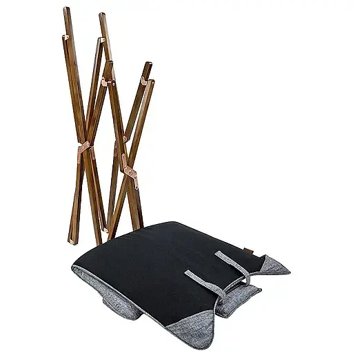 Стул раскладной Bo-Camp Bloomsbury M Grey (1200369) - фото 11