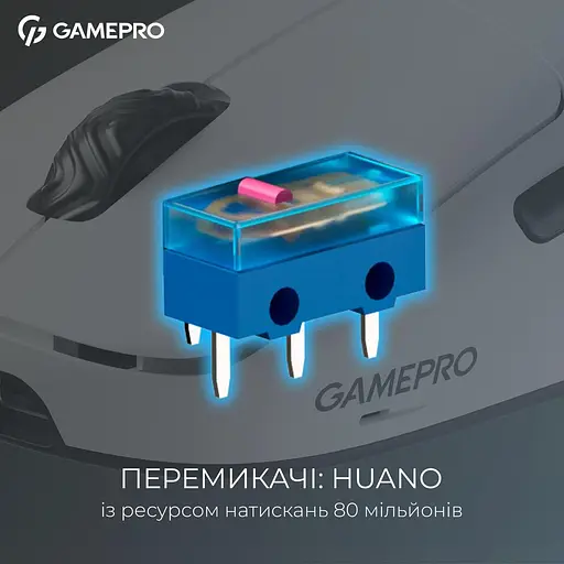 Миша GamePro Asgard Loki White (GM022W) - фото 9