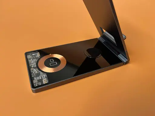 Зарядний пристрій бездротовий Qi 3-in-1 Magnetic Wireless Charger JYD-WC166 - фото 6