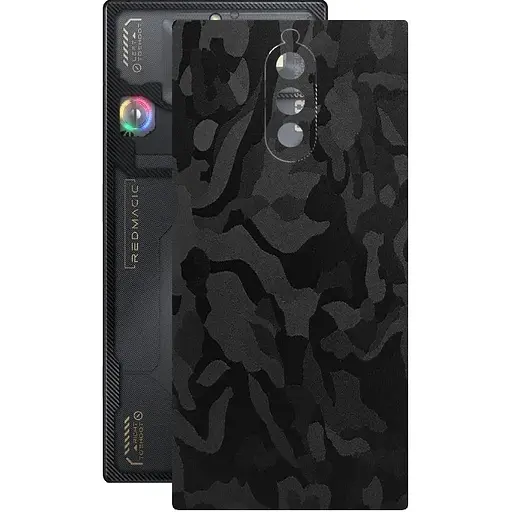 Защитная пленка StatusSKIN для ZTE Nubia Red Magic 8 Pro Plus Корпус Винил Камуфляж черный - фото 1