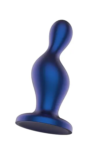 Анальная пробка TOYJOY The Hitter Buttplug 13 см (синий) - фото 7