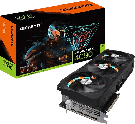 Видеокарта GeForce RTX 4090 24GB Gigabyte Gaming OC (GV-N4090GAMING OC-24GD) Б/У - фото 1