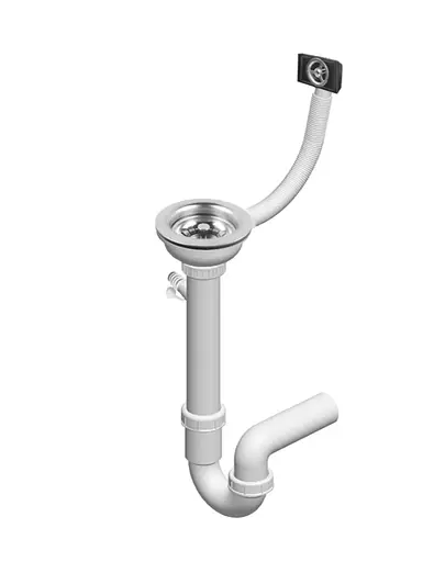 Кухонна мийка гранітна Rea Dag black ZLE-00111, Чорний - фото 5