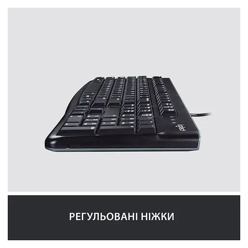Клавіатура  Logitech Keyboard K120 EOM (920-002643) - фото 4