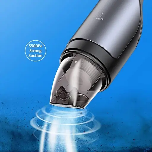 Автопилосос Usams US-ZB108 Mini Handheld Vacuum Cleaner 80W - фото 3