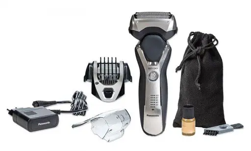 Бритва електрична Panasonic сіткова срібно-чорна (ES-RT77-S520) - фото 7