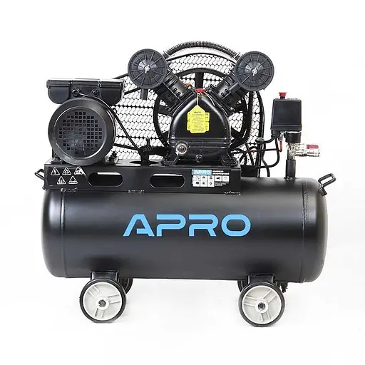 Компресор двоциліндровий пасовий Apro OFBD-50 2,2кВт 402 л/хв 50 л 30412 - фото 1