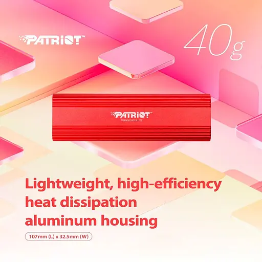 Накопитель SSD Patriot SSD Transporter Lite 2TB (PTPL2TBPEC) - фото 6