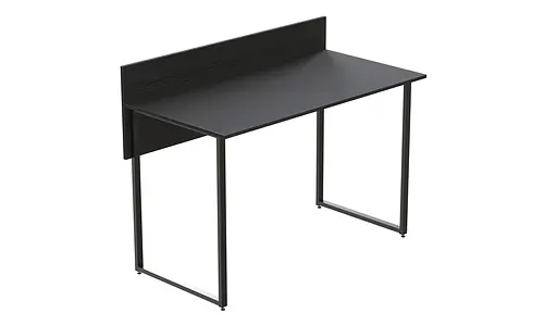 Компьютерный стол Скай 75x140x60 черный ДСП Сосна Кембра 16мм FRD-103635 - фото 6