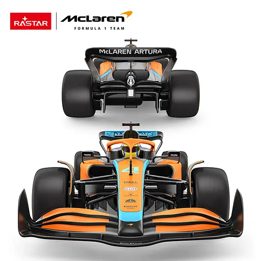 Машинка McLaren F1 MCL36 помаранчевий RASTAR модель 1:12 Автомобіль на дистанційному керуванні + пульт - фото 4