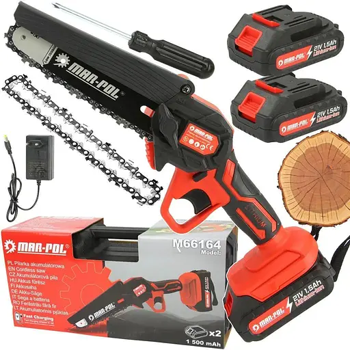 Аккумуляторная мини-пила Mar-pol M66164