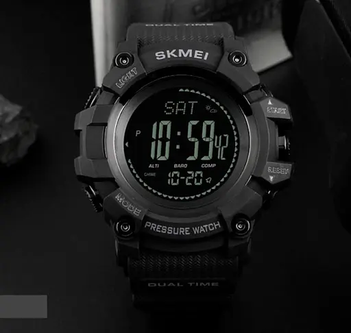 Годинник Smart Skmei Processor з крокоміром і барометром - фото 11