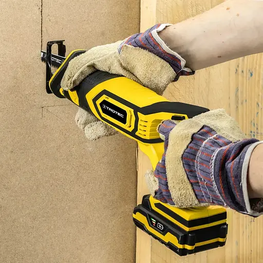 Пила сабельная аккумуляторная Trotec PRCS 10-20V с кейсом (DAS302809) - фото 11