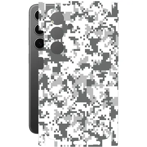 Защитная пленка StatusSKIN для Samsung Galaxy S24 SM-S921 Корпус Винил Пиксель 3 - фото 1