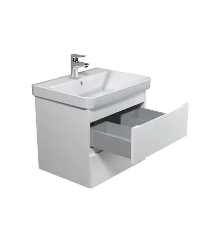 Тумба Мойдодир Unik 60-A Білий з умивальником Vivace 60 Білий - фото 2