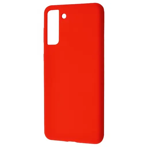 Чохол WAVE Full Silicone Cover Samsung Galaxy S21 Ultra red