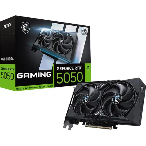 Відеокарта MSI GeForce RTX 5050 Gaming OC 8GB (G5050-8GC) UA [149025]