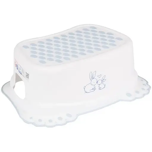 Сходинки дитячі антиковзкі у ванну Tega Baby Bunny white - фото 1