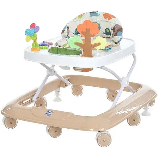 Дитячі ходунки Bambi M 6134-13 з м’яким сидінням і регулюванням висоти