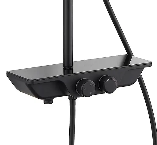 Душова система Dusel Marella Black (247307000), Чорний матовий - фото 6