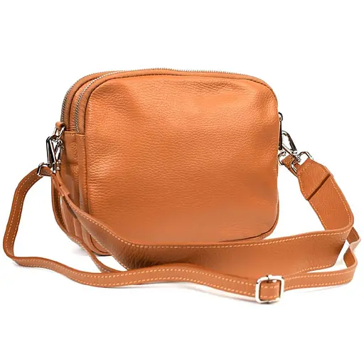 Кожаная женская сумка Virginia Conti 23х18х10 см sum0028546 - фото 7