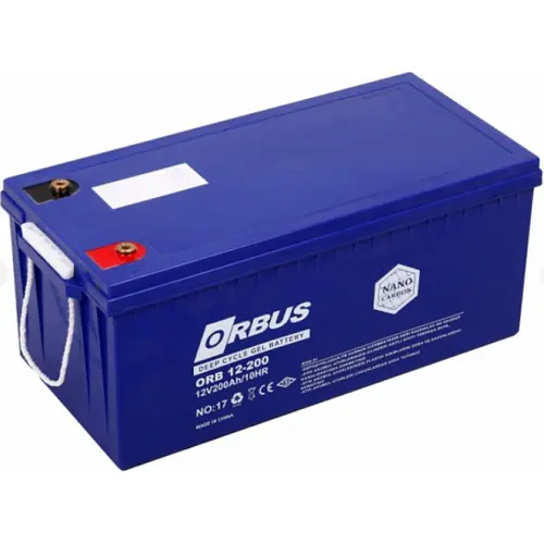 Аккумулятор Orbus CG12200 GEL 12V 200 Ah Q1/24