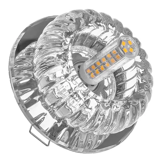 Світильник точковий Brille декоративний HDL-G267 G9 CH CL 36-180