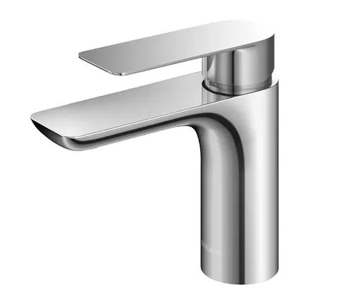 Смеситель для умывальника Kohlman Proxima хром низкий QB100P Хром - фото 1