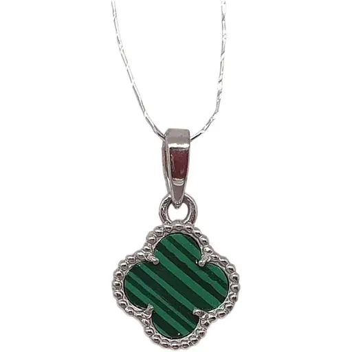 Золота підвіска Платон Конюшина з малахітом. 3П125/71Б