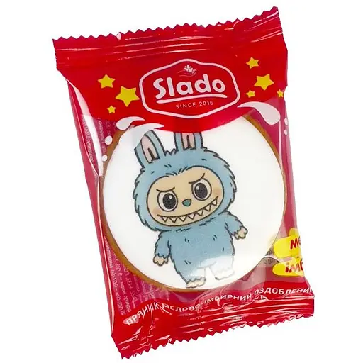 Медово-імбирний пряник Slado оздоблений 25 г - фото 2