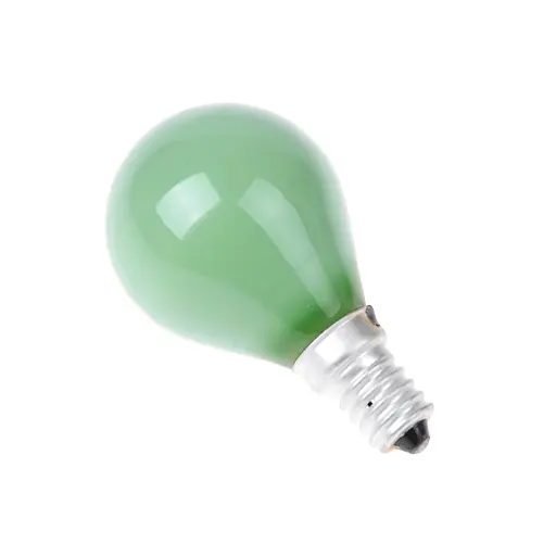 Лампа Brille розжарювання 25W E14 P45 Green 220 В - фото 4