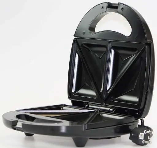 Мультимейкер (Бутербродница-Орешница-Вафельница-Гриль) BROCK SSM 6004 RD - фото 2