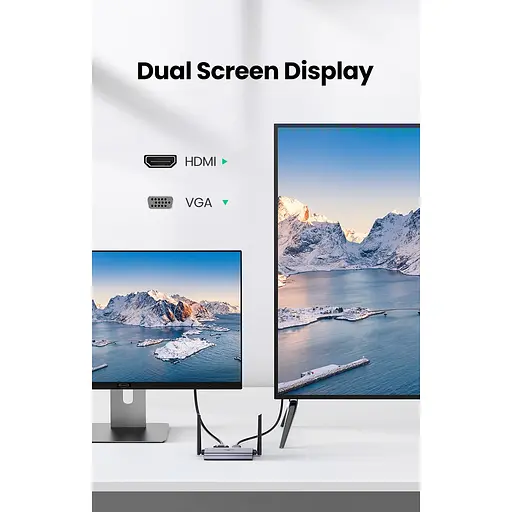 Безпровідний подовжувач UGREEN CM506 Wireless HDMI Extender Transmitter and Receiver 50m(UGR-50633A) - фото 5