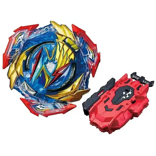Бейблейд Волтраек Ультимейт В10 - динамит бей 6 сезона B193 c двухсторонним запуском на нитке - фото 1
