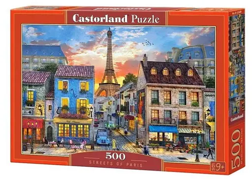 Пазл Castorland puzzle Вулиці Парижа, 500 ел. (B-52684)