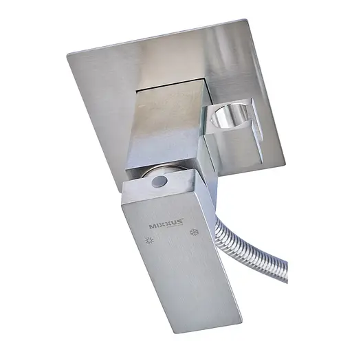 Гігієнічний душ прихованого монтажу Mixxus KUB-333 MI6039, Нержавіюча сталь - фото 3