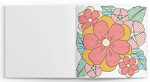 Водяні розмальовки. Квіти - фото 2