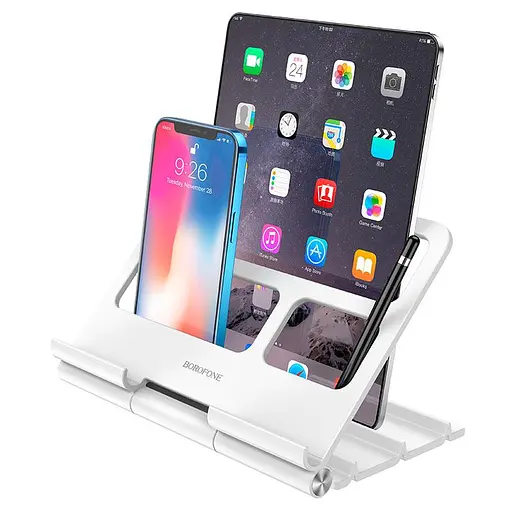Тримач підставка Borofone BH58 Titan folding flat stand настільна - фото 4