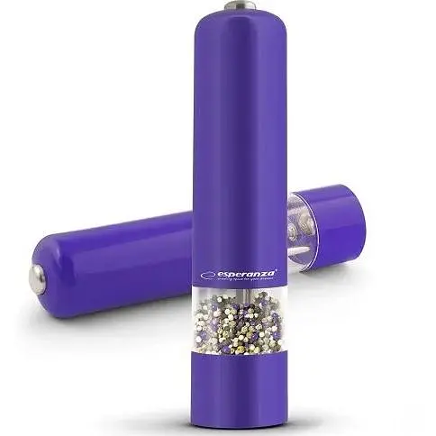 Подрібнювач спецій Esperanza 24 см фіолетовий (EKP001V)