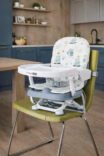 Портативный стул для кормления FreeON LevI, сова - фото 3