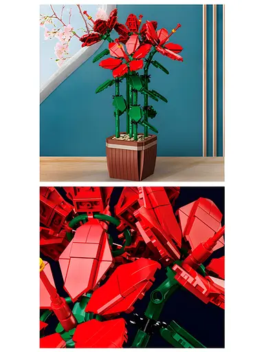 3D конструктор Flowers Орхидея на 926 деталей (25-130) - фото 4