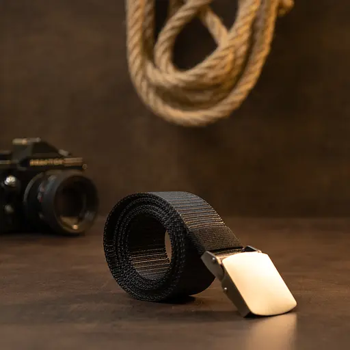 Ремінь Vintage текстильний чоловічий 115х3,8 см acs0018147 - фото 6