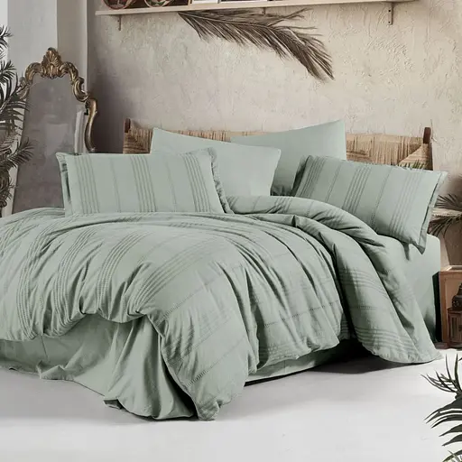 Постільна білизна Arakis V8 Ada Cayi Ранфорс Жаккард Clasy pbe0052097 - фото 1