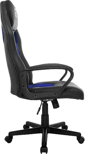 Геймерское кресло GT Racer черное с синим (X-2640 Black/Blue) - фото 3
