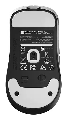 Мышь ENDGAME GEAR OP1w 4k v2 White (PGW-EG-MOU-072) - фото 3