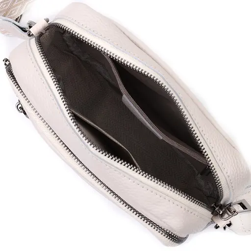 Кожаная женская сумка Vintage 21х14х8 см sum0026590 - фото 9