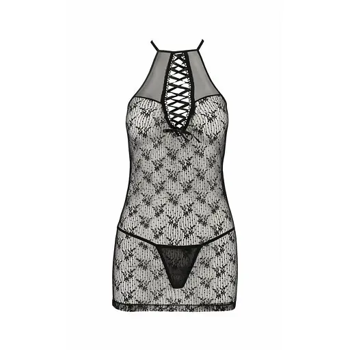 Полупрозрачная сорочка AZALIA CHEMISE black Passion L/XL - фото 5