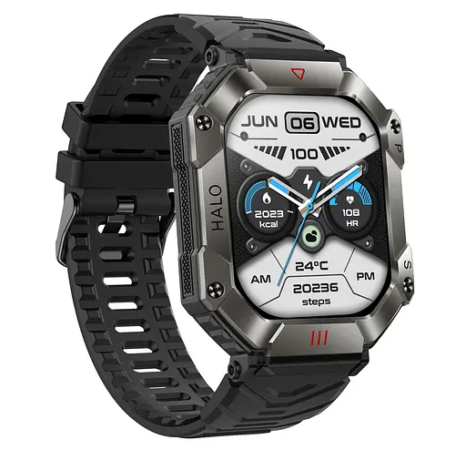 Часы Smart Racer K+ Black с компасом - фото 3